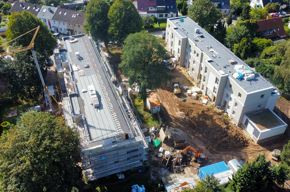 Dachdeckerei Referenzen Wohnanlagen 37